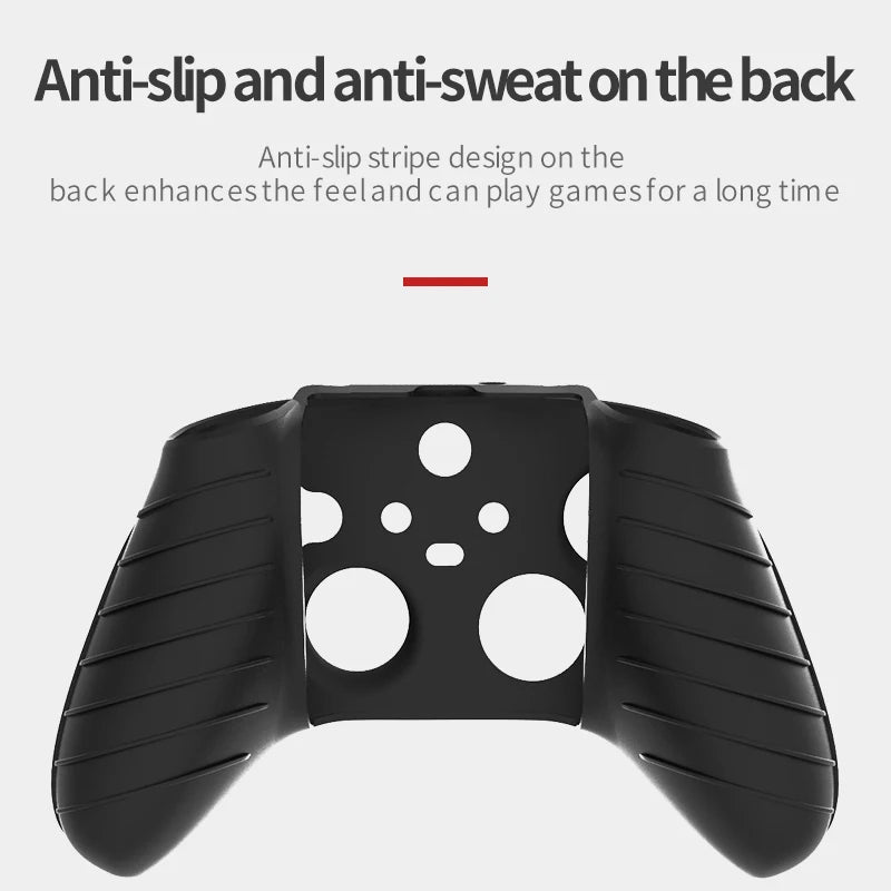 Soft Rubber Anti-Slip Protective Skin for XBox Series X S Core Controller Silicone Case Grip Protector Cover Game Accessories