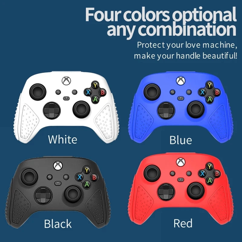 Soft Rubber Anti-Slip Protective Skin for XBox Series X S Core Controller Silicone Case Grip Protector Cover Game Accessories