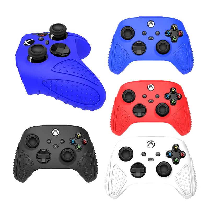 Soft Rubber Anti-Slip Protective Skin for XBox Series X S Core Controller Silicone Case Grip Protector Cover Game Accessories