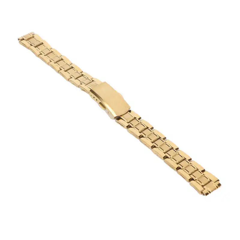 Bracelet Montre Acier Inoxydable Or - Boucle Double Verrouillage