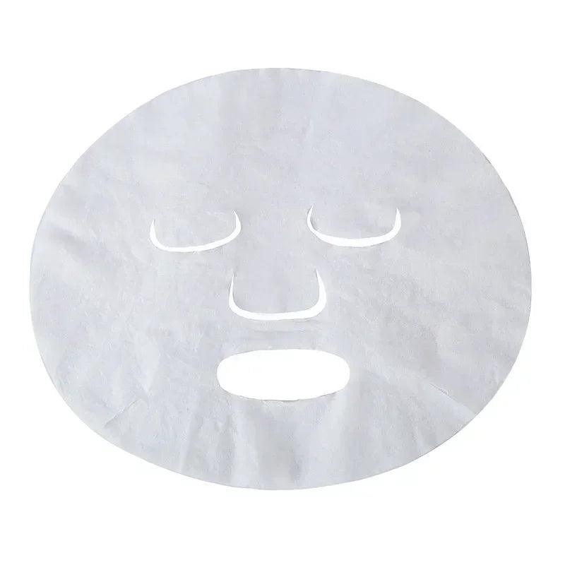 100pcs Disposable Compressed Facial Mask Portable Travel Non-woven Face Mask Skin Care Cotton Wrapped Masks Paper