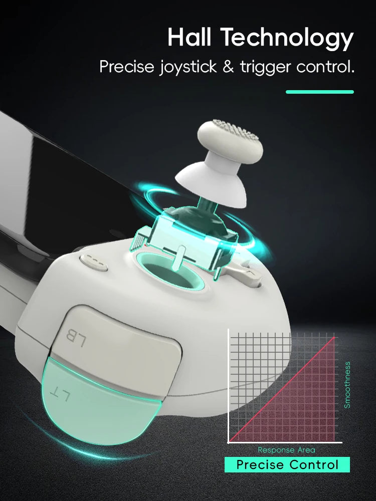 DATA FROG X3 Wireless Game Controller for Android/Switch/PC Gamepad Joystick for Multiplayer Shooting Action Games