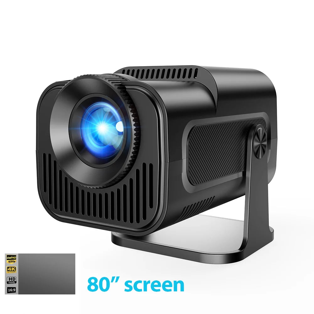 iSinbox Netflix Officially Licensed Android 13 NTV Projector 1080P Support 4K 320ANSI Dual WiFi BT5.3 Portable Projector HY320AA