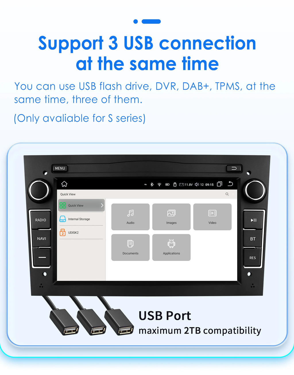 HIZPO 2Din 7inch Android Car Radio for Opel Astra H G J Zafira B Corsa C D Antara Vectra Vivaro GPS RDS DSP 4G CarPlay Autoradio