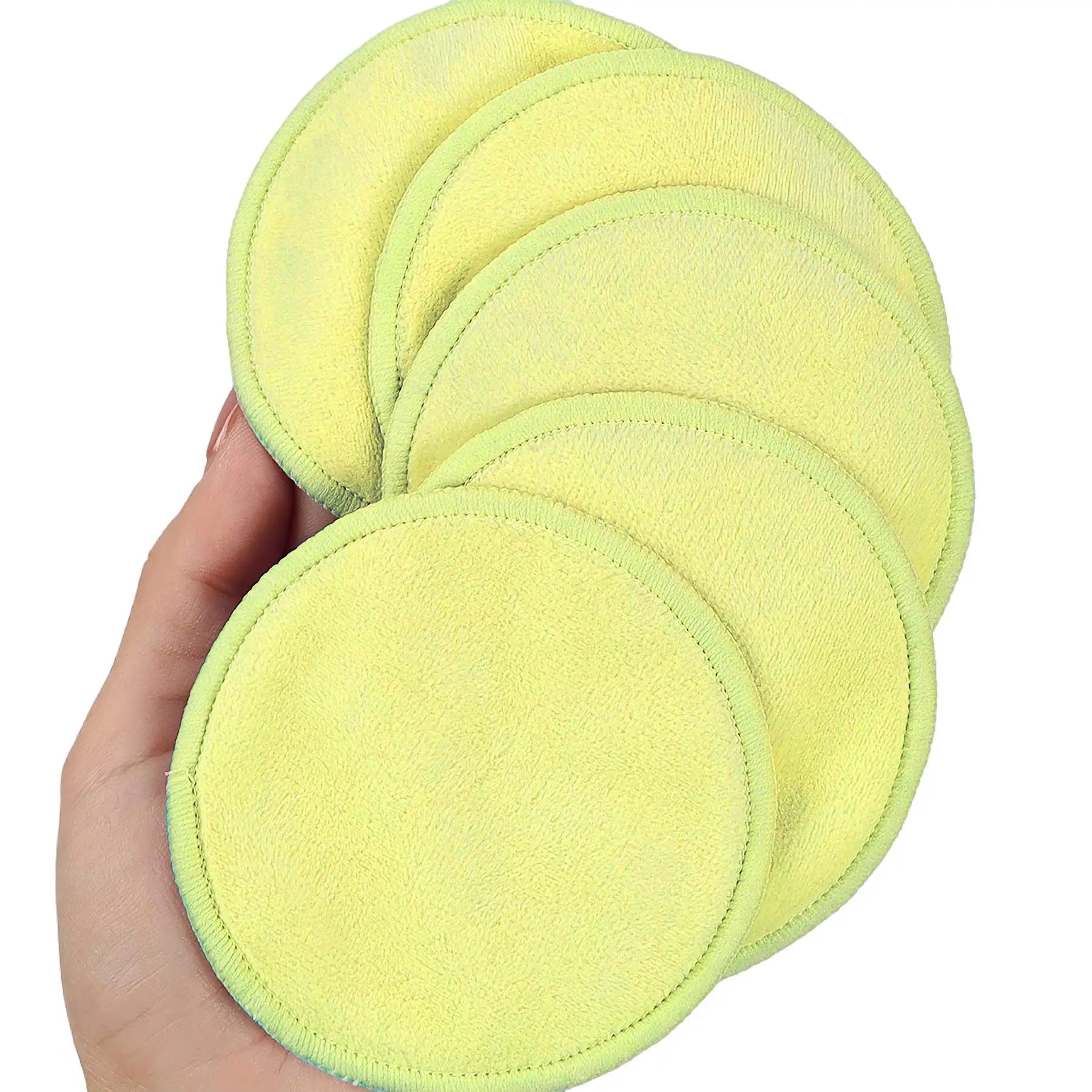 10 Reusable Makeup Remover Pads, A Gentle Facial Cleansing Sponge Suitable for All Skin Types, Odorless, Beauty Tool