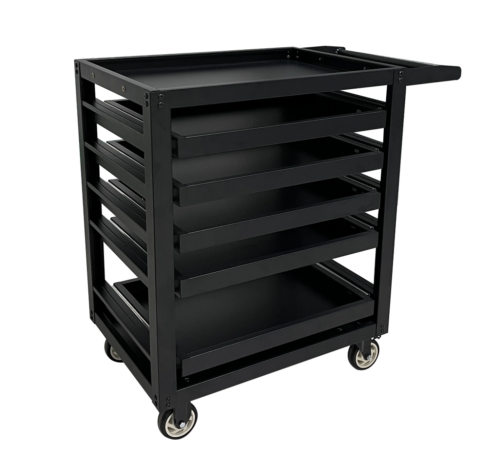 High Quality Steel Tool Cart Tool Trolley With Layers For Tool Storage In Workshop Garage Metal