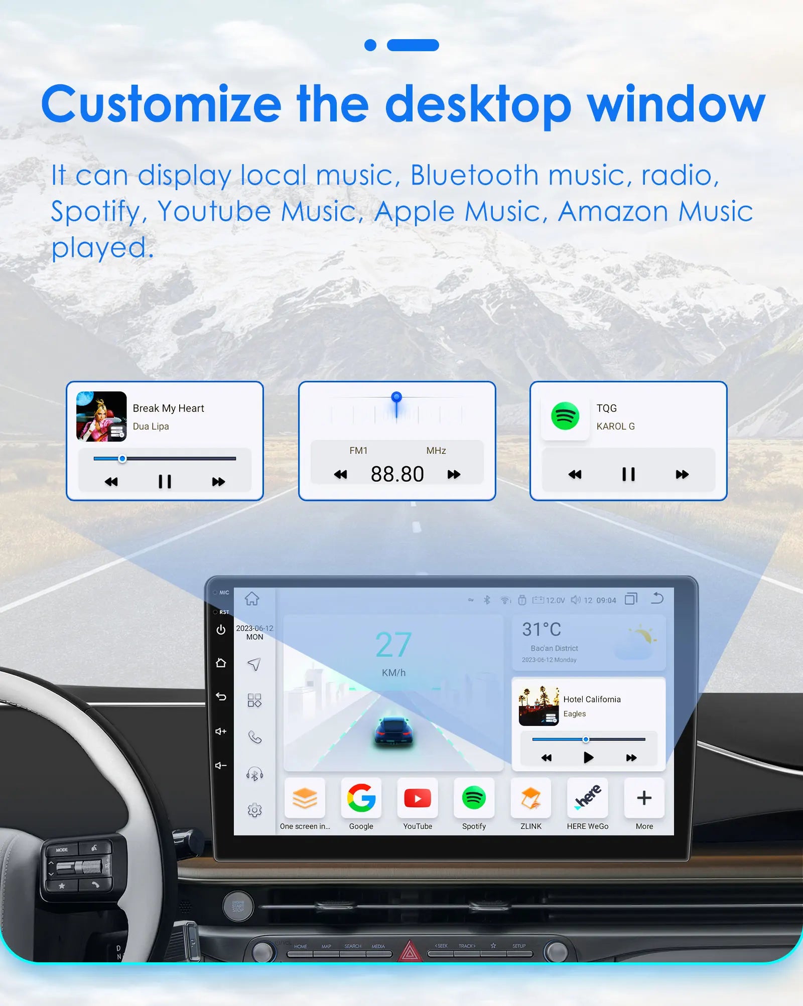 Hizpo 7inch Car Radio for VW Golf 4 Passat POLO Transport T5 Multivan Seat Jetta Car Multimedia GPS 2din Autoradio Carplay 7862