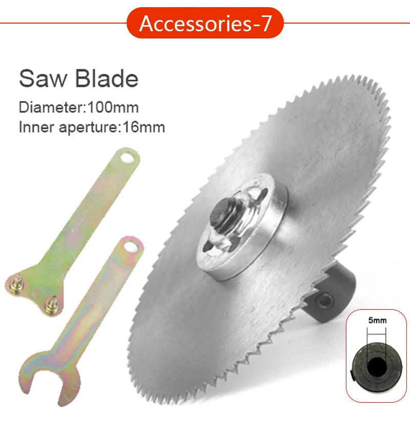 Electric Tool Accessories Rotary Tool Polishing Metal Woodworking Belt Machine DIY Grinding Tool Accessories Polishing Drilling