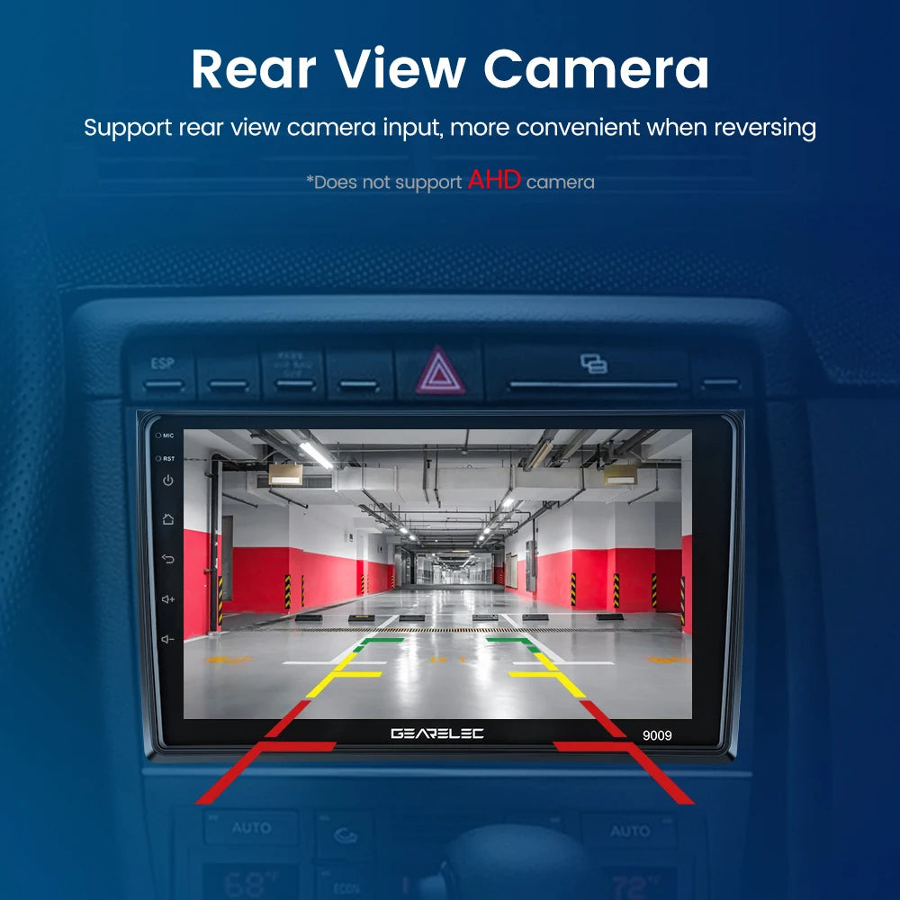 Universal 7"/9"/10" Car Radio Android 13 Wireless CarPlay Android Auto multimedia player WiFi GPS Navi RDS USB 2 Din Car Stereo