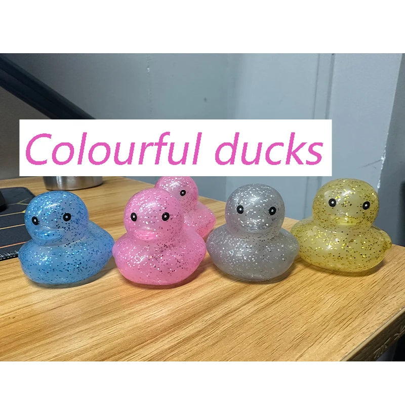 1-100Pcs Rubber Ducks for Kids  Mini Duck Party Favors Bulk Ducks Summer Pool Floating Toys Rubber Ducks Birthday