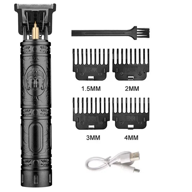 Professional T9 Hair Clipper For Mens USB Fast Rechargeable Beard Care Tools Provide Comfortable Precise Shaving Hair Trimmer