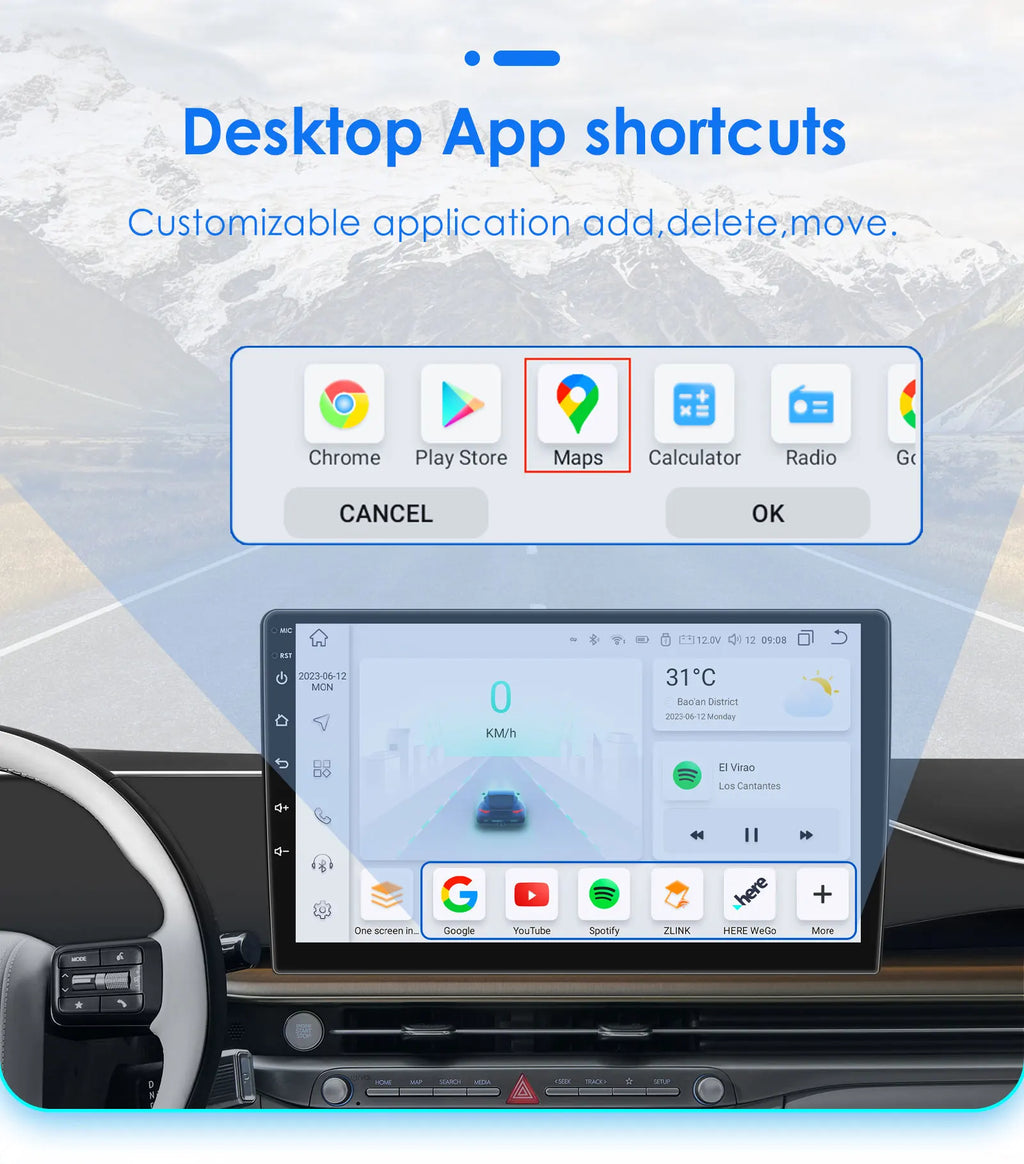 HIZPO 2Din 7inch Android Car Radio for Opel Astra H G J Zafira B Corsa C D Antara Vectra Vivaro GPS RDS DSP 4G CarPlay Autoradio