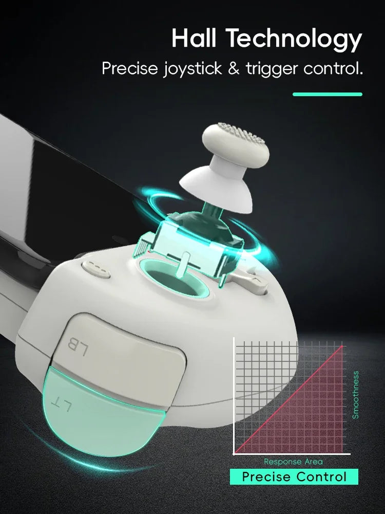 DATA FROG X3 Wireless Game Controller for Android/Switch/PC Gamepad Joystick for Multiplayer Shooting Action Games