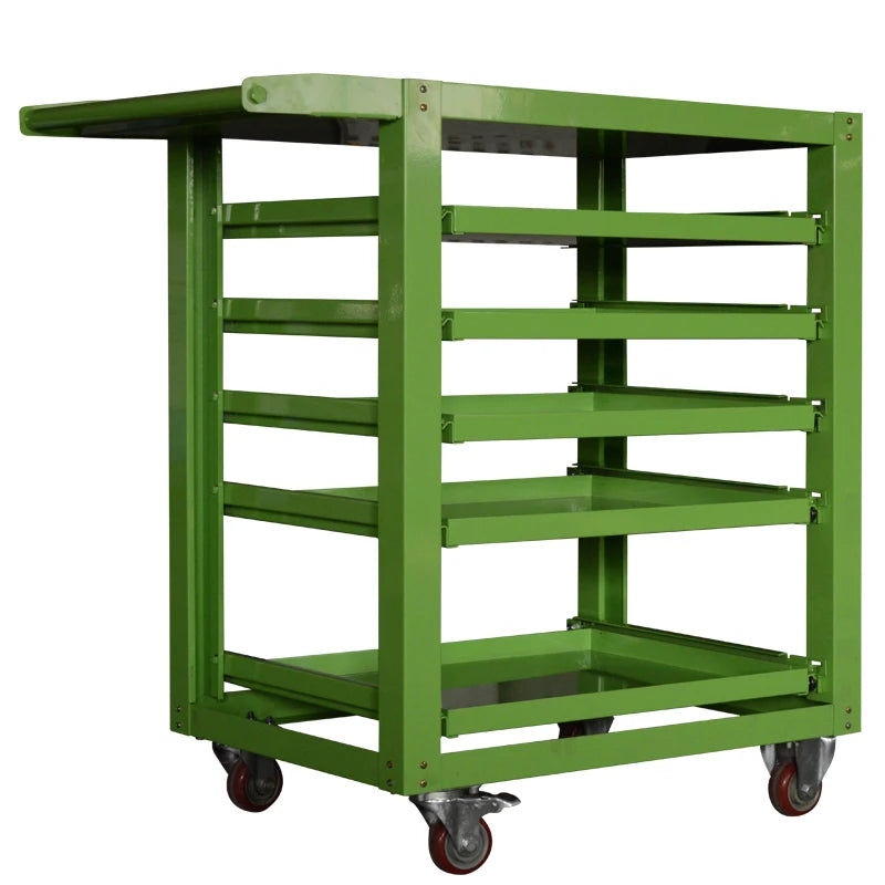High Quality Steel Tool Cart Tool Trolley With Layers For Tool Storage In Workshop Garage Metal