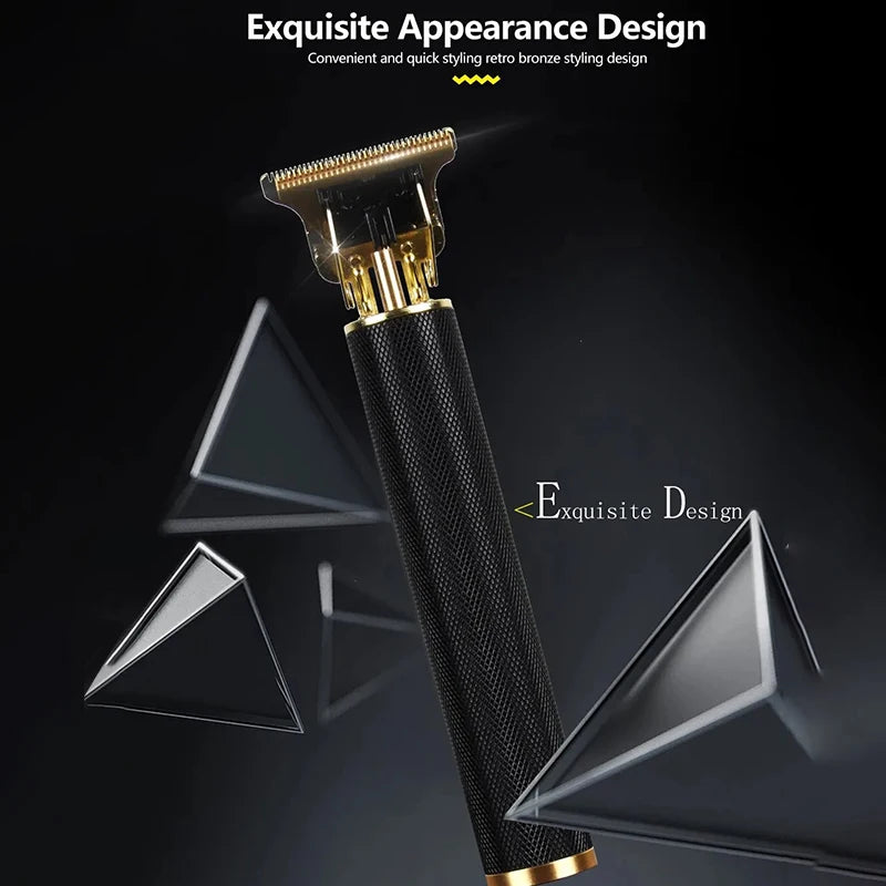 Professional T9 Hair Clipper For Mens USB Fast Rechargeable Beard Care Tools Provide Comfortable Precise Shaving Hair Trimmer