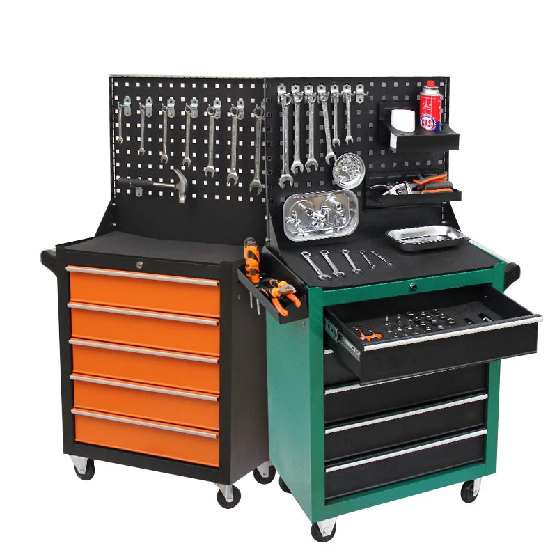 High Quality Steel Tool Cart Tool Trolley With Layers For Tool Storage In Workshop Garage Metal