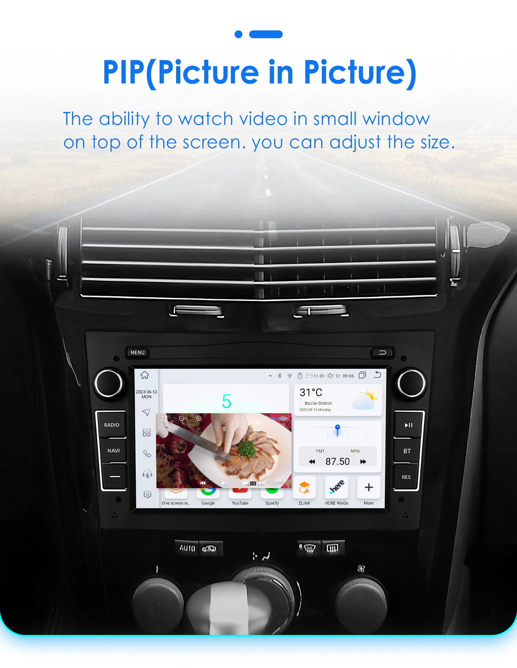 HIZPO 2Din 7inch Android Car Radio for Opel Astra H G J Zafira B Corsa C D Antara Vectra Vivaro GPS RDS DSP 4G CarPlay Autoradio