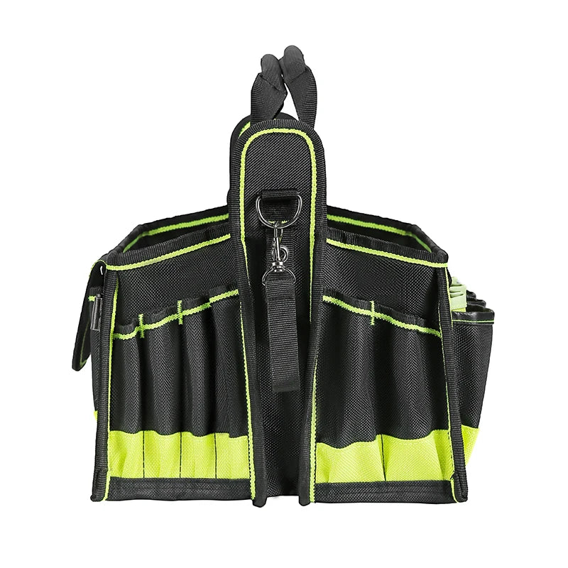 40-POCKETS Tool Tote, Tool Bag Organizer, Electrician Tool Bag, HVAC Tool Bag, Tool Caddy, Tool Bags for Electricians