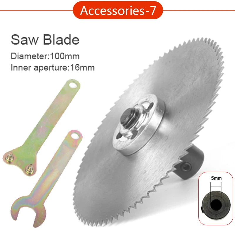 Electric Tool Accessories Rotary Tool Polishing Metal Woodworking Belt Machine DIY Grinding Tool Accessories Polishing Drilling