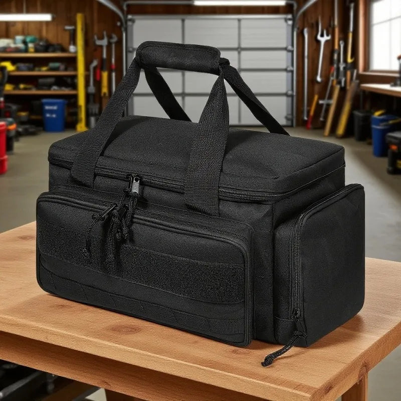 Tool storage bag, tool kit, men's handmade tool storage bag, multifunctional work handbag