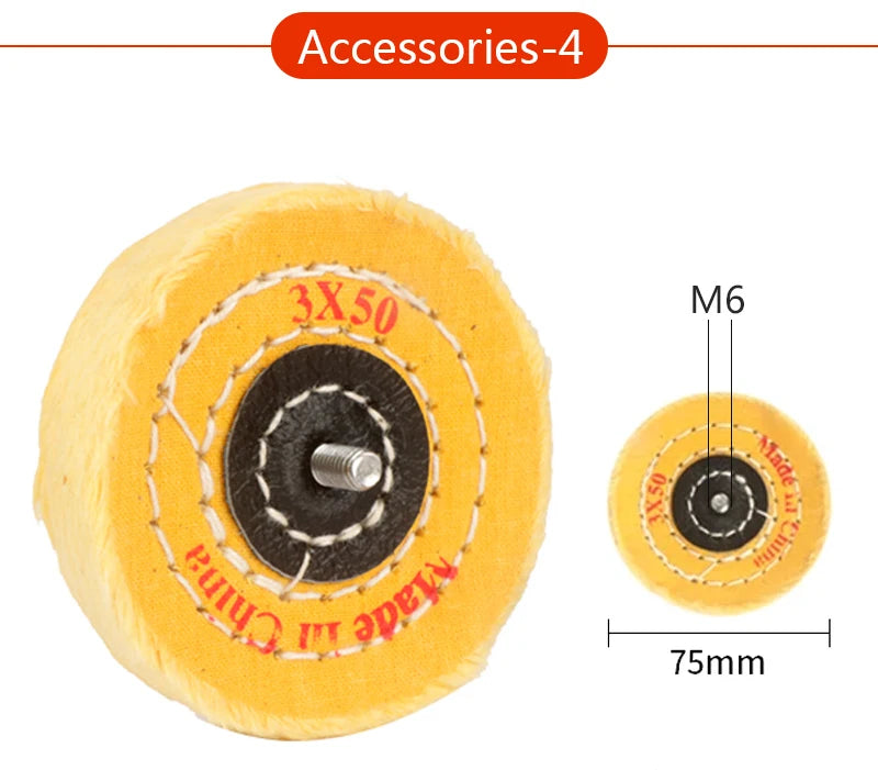 Electric Tool Accessories Rotary Tool Polishing Metal Woodworking Belt Machine DIY Grinding Tool Accessories Polishing Drilling