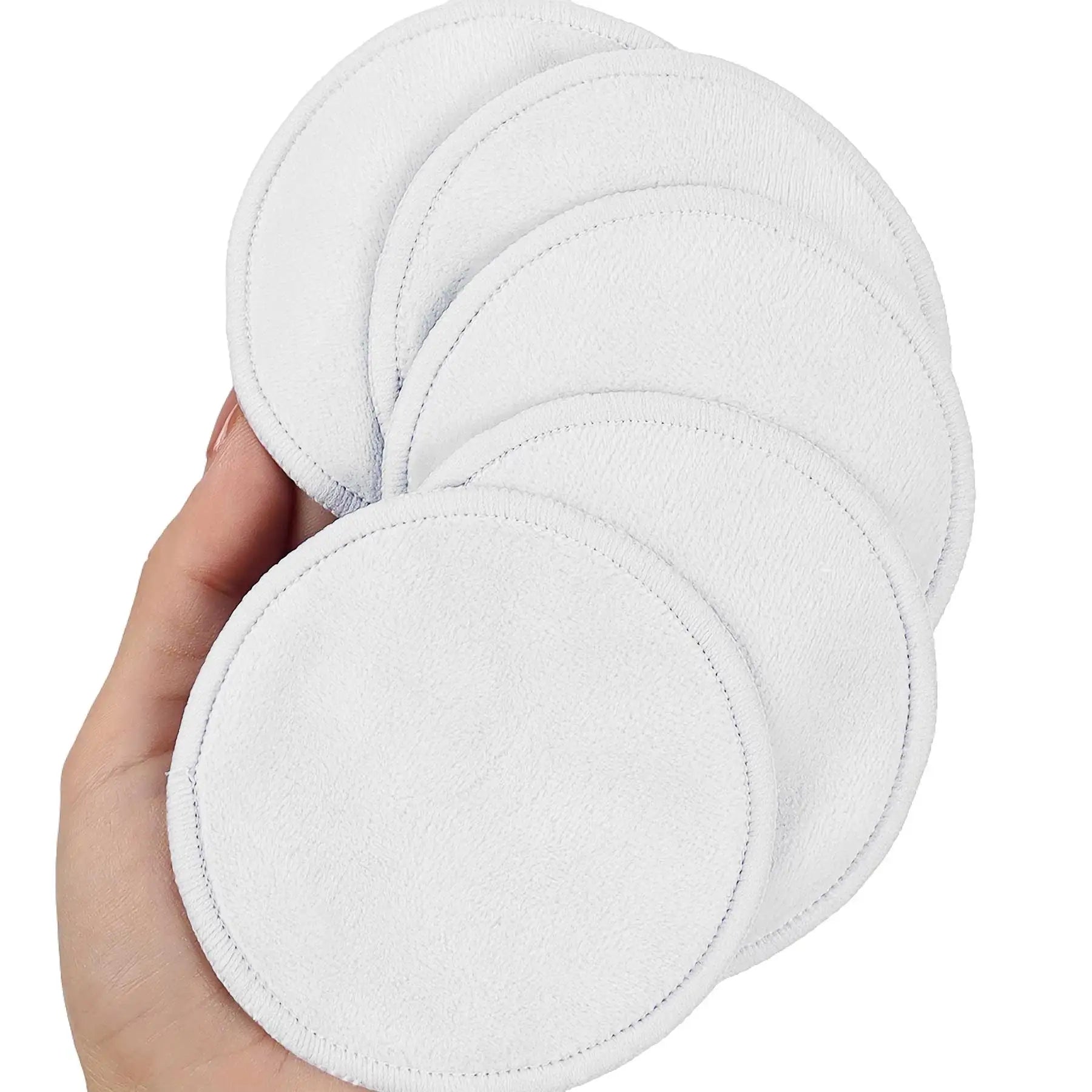 10 Reusable Makeup Remover Pads, A Gentle Facial Cleansing Sponge Suitable for All Skin Types, Odorless, Beauty Tool