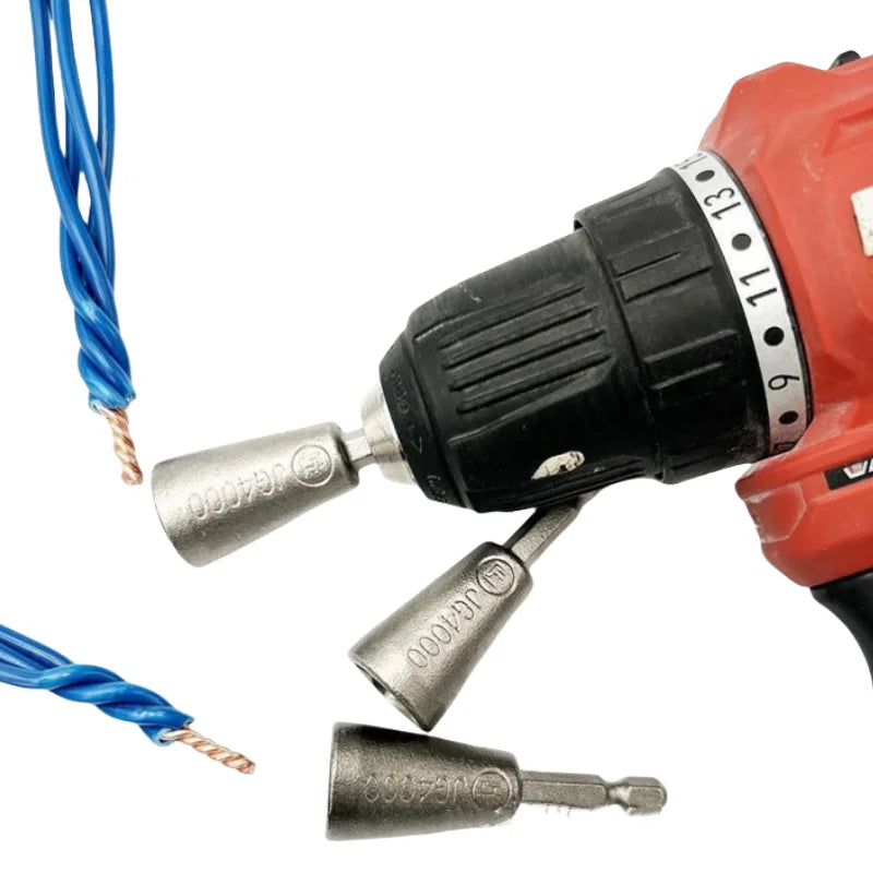 Steel Wire Twisting Tool Wire Stripper Tool Wire Stripping And Twisting Tool Kit Quick Connector Electrical Twist Wire Tool