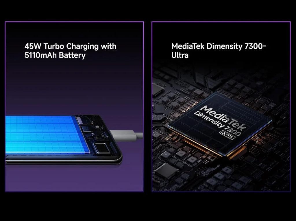 Global Version Redmi Note 14 Pro 5G NFC Smartphone Size 7300 + 200MP Camera 1.5K 120Hz AMOLED Display Screen