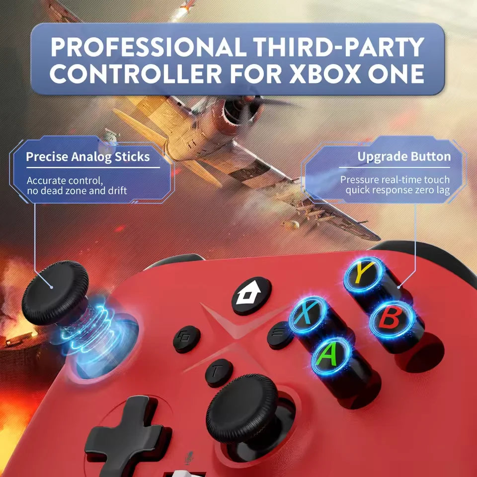 Wireless Gamepad For Xbox One/Xbox Series X/S/Pc Controllers With Six-Axis Gyro Turbo Function Game Consoles Controller Joystick