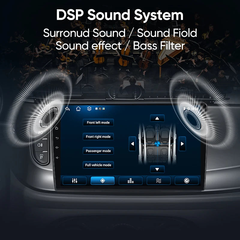 For Renault Duster HM 2020-2021 Arkana 2019 - 2021 Wireless CarPlay Android Auto Car Radio GPS RDS WiFi BT 4G Multimedia Stereo