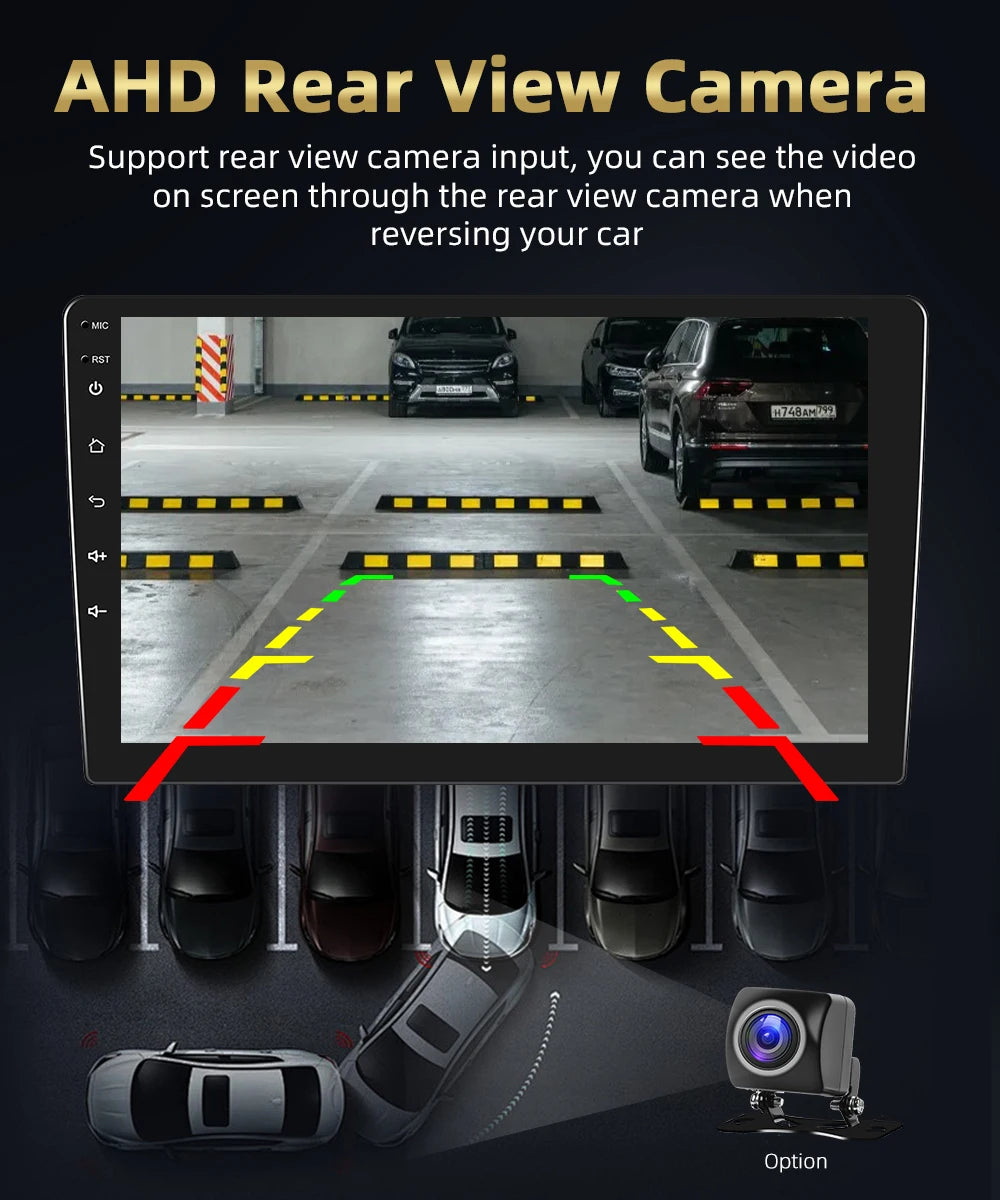 Podofo 2Din 9 ''Car Radio For Mercedes-Benz C-Class W204 S204 2007-2010 Multimedia Player GPS Carplay Android Car DSP BT RDS