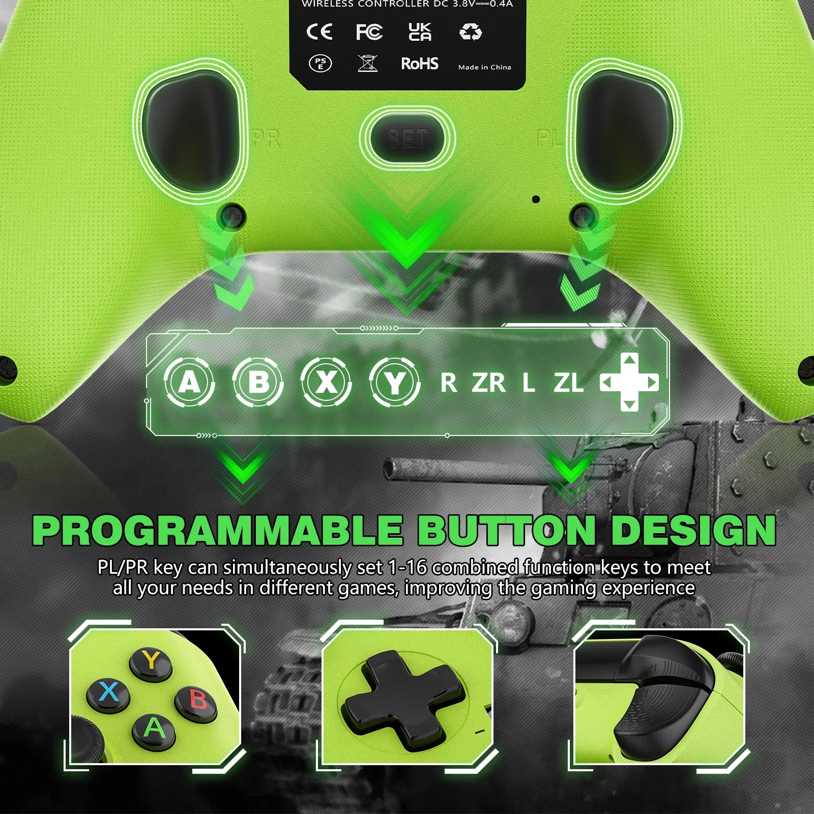 Wireless Gamepad For Xbox One/Xbox Series X/S/Pc Controllers With Six-Axis Gyro Turbo Function Game Consoles Controller Joystick