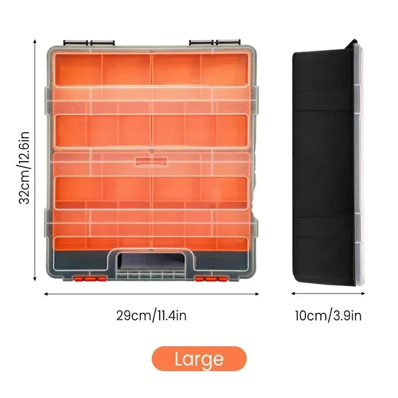 Hardware Storage Toolbox Multifunctional, Large Capacity, Thickened, Durable, Classifiable Storage Toolbox