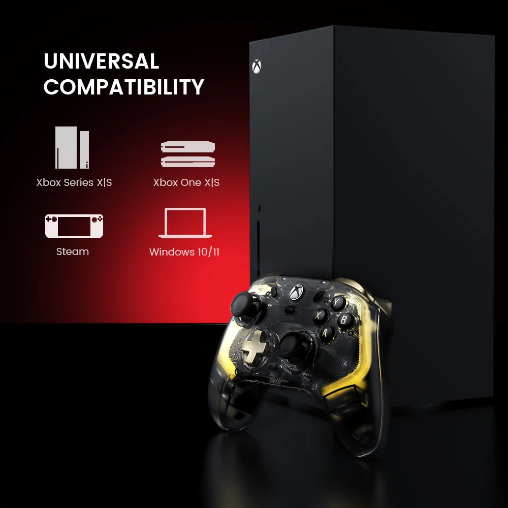 GameSir Kaleid Xbox Controller Wired Gamepad for Xbox Series X, Xbox Series S, Xbox One game console, with Hall Effect Joystick