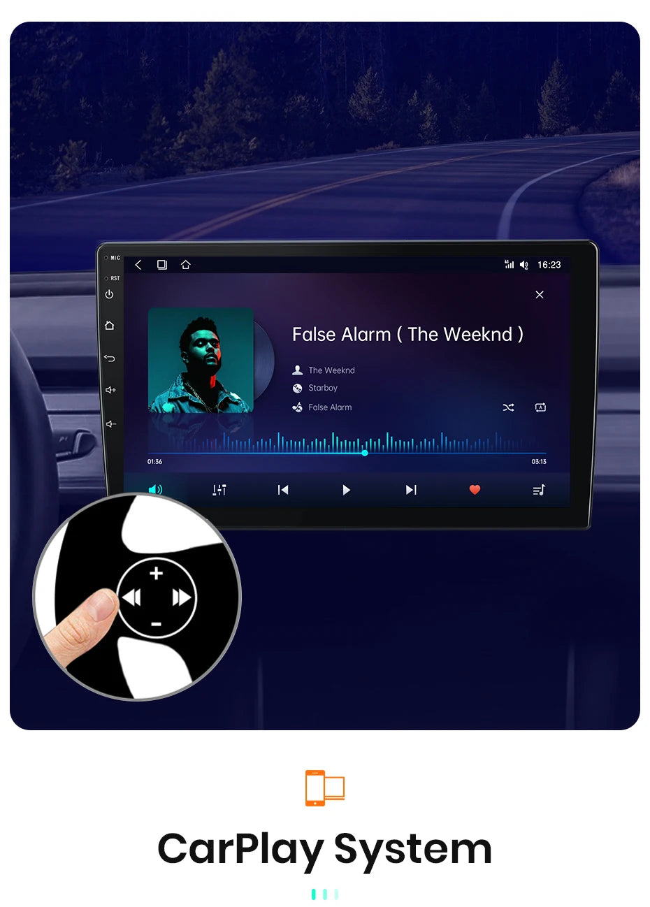 For Renault Duster HM 2020-2021 Arkana 2019 - 2021 Wireless CarPlay Android Auto Car Radio GPS RDS WiFi BT 4G Multimedia Stereo