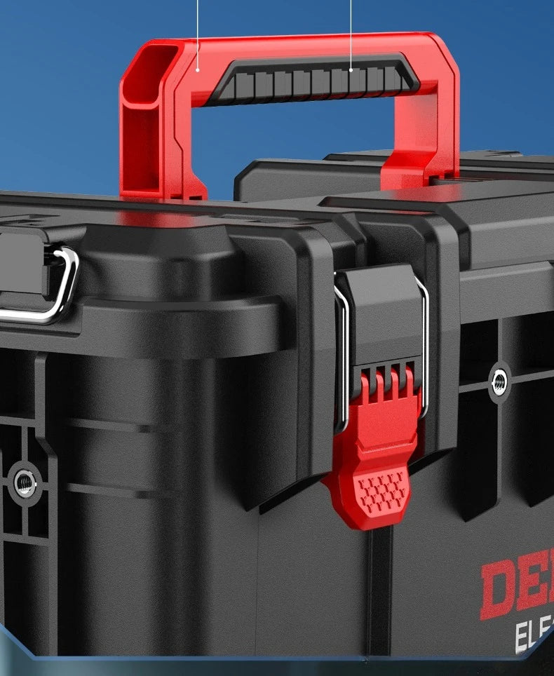 Trolley Stacking Toolbox Labor-saving Combined Tools Case Heavy Duty Large Capacity Storage Box Set Tools Organizer with Wheels