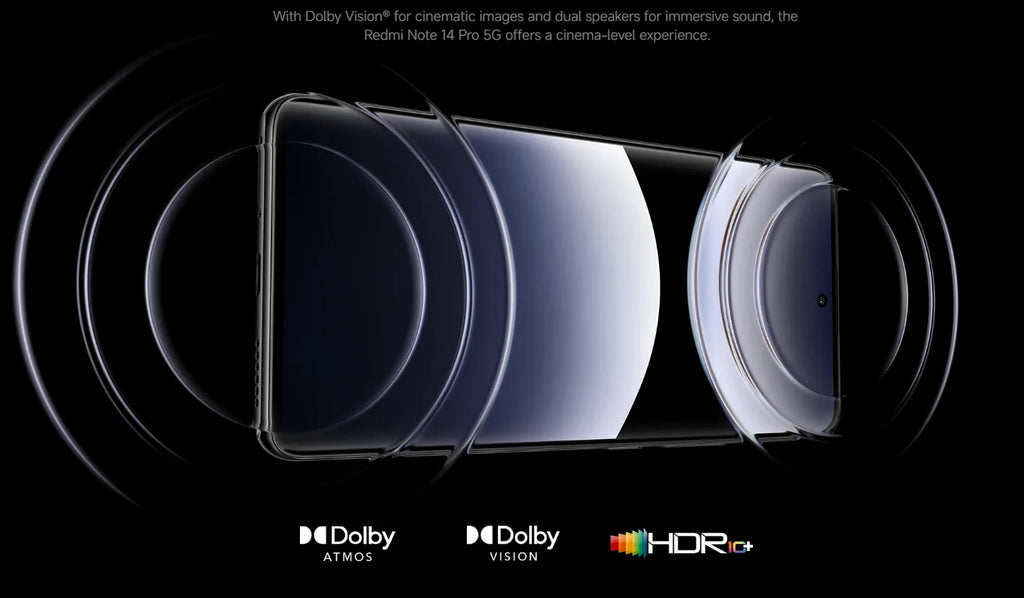 Global Version Redmi Note 14 Pro 5G NFC Smartphone Size 7300 + 200MP Camera 1.5K 120Hz AMOLED Display Screen
