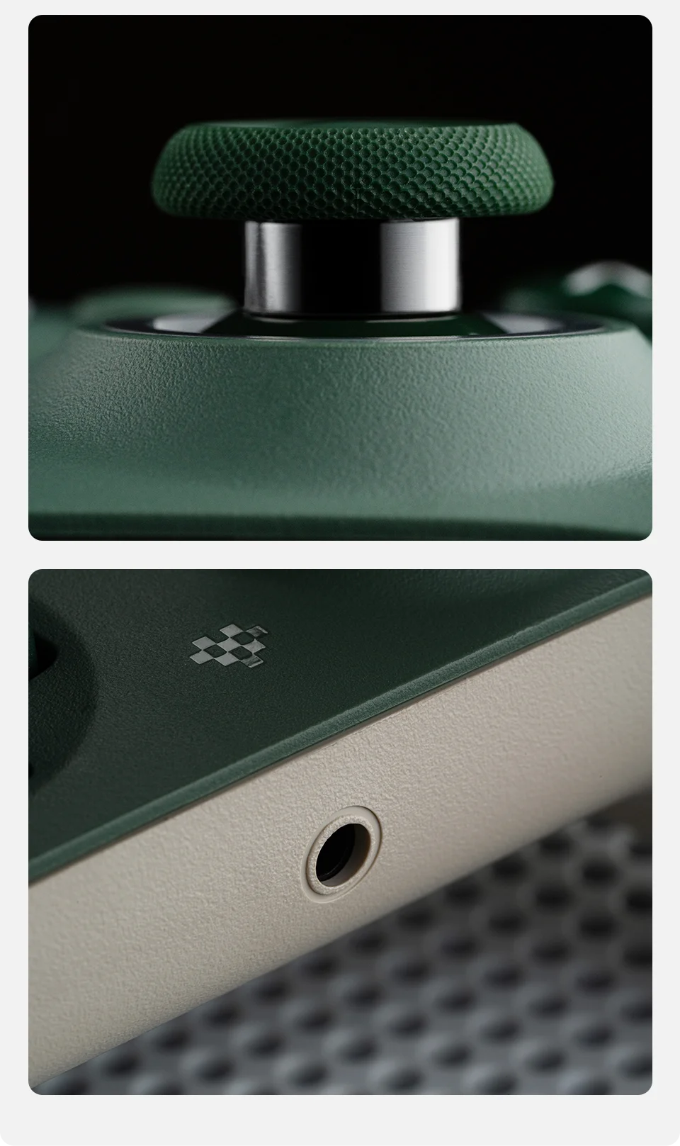 8BitDo Ultimate C Wired Gaming Controller for Xbox, RGB Lighting Fire Ring and Hall Effect Joysticks, Windows 10/11