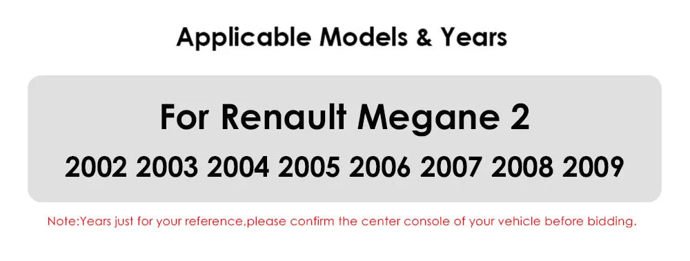 Hizpo Car Intelligent Systems Smart Radio for Renault Megane 2 2002-2009 GPS Wireless CarPlay Android Auto Autoradio 6115 8+128G