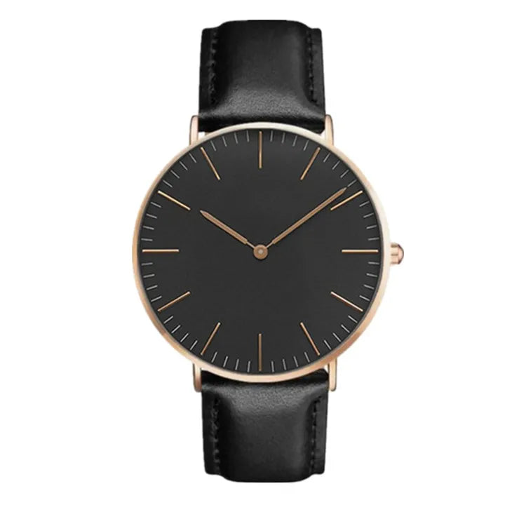 Luxury Women Watch Rose Gold 2024 Stylish Shell Dial Leather Belt Fashion Ladies Wrist Watches Gifts Relógio Feminino Montre